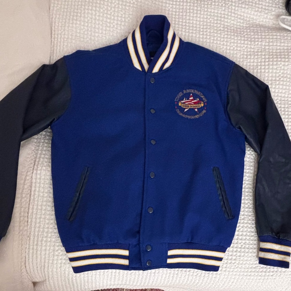 The American National Championships Cheer and Dance varsity jacket